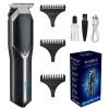 WAIKIL WL-1451 Hair Beard Clipper Trimmer for Men, Cordless Professional barber hair cutting trimming kit,USB Rechargeable view 1
