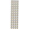 NOLITOY 100pcs Nonstick Wax Melting Bowls for Hair Removal Creative Foil Waxing Tool Compatible Wax Warmers Easy to Use Portable for Areas view 1
