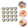 NOLITOY 100pcs Nonstick Wax Melting Bowls for Hair Removal Creative Foil Waxing Tool Compatible Wax Warmers Easy to Use Portable for Areas view 2
