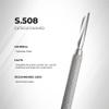 NGHIA Pusher - S-508 (Stainless Steel) | DoubleEnded Nail Cleaner and Cuticle Pusher | Premium Quality for Nail Care | Ergonomic Design | Suitable for Professional & Home Use view 3
