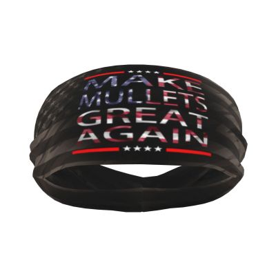 Piguncle Make Mullets Great Again 2 Sports Sweatband Defense Zone: Premium Quality Headbands for Active Lifestyles