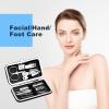 12pack Manicure Set in Bulk, Nail Clippers Kit Stainless Steel Fingernail Clippers Set, Sturdy Nail Tip Cutter Trimmers Professional Grooming Toenail Clippers Personal Pedicure Kits (8-in-1, Black) view 2