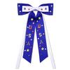 Blue Bows for Women 4th of July Bows Accessories Patriotic Star USA Hair Bows Large Red White and Blue Ribbon Bows Memorial Day Fourth of July Hair Accessories Outfits Gifts (Pattern E) view 4