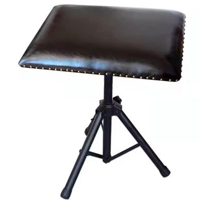 AoForce Tattoo Arm Rest Stand Made of Iron Support Frame with PU Leather Panels Adjustable Height Professional Heavy Equipment for Tattoo Studio(Brown)