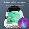 Acrylic Pedicure Bowl, foot massage basin, foot soaking tub, Bath Basin for Foot Soaking, Massage Footbath Foot Spa, Pedicure Spa Bathtub with Hot and Cold Water, Pedicure Sink for Home Foot Bath(Whit view 2