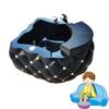 Acrylic Pedicure Bowl, foot massage basin, foot soaking tub, Bath Basin for Foot Soaking, Massage Footbath Foot Spa, Pedicure Spa Bathtub with Hot and Cold Water, Pedicure Sink for Home Foot Bath(Blac view 1