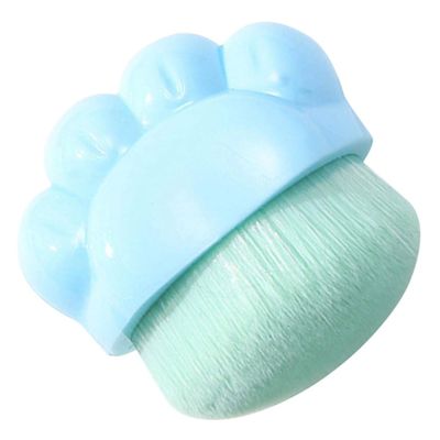 AUTSUPPL Cat Makeup Brush Portable Foundation and Concealer Brush for Travel Cute Bristles for Gentle Application for Women and Girls