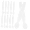AUTSUPPL 20pcs Makeup Spatulas for Cream Application Lightweight Cosmetic Spoons for Facial Use Reusable Beauty Scoops for Lotions Eye Creams and Masks view 1