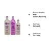 ApHogee Shampoo for Damaged Hair 16 Fl Oz, ProVitamin Leave-In Conditioner 16 Fl Oz, Keratin 2 Minute Reconstructor 8 Fl Oz Set view 2