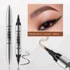 2 In 1 Magic Eyebrow Pencil, Fast-Drying Imitation Wild Liquid Forking Eyebrow Pencil,3D Waterproof And Smear-Proof Dual-Ended Quadruple-Fork Eyebrow And Eyeliner Pencil (#01Light brown) view 2