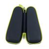 FOMIYES 2pcs Travel Shaver Bag Safe Beard Razor Storage Bag Black Toiletry Kit Pu Material view 2