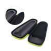 FOMIYES 2pcs Travel Shaver Bag Safe Beard Razor Storage Bag Black Toiletry Kit Pu Material view 4