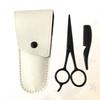 FOMIYES 9pcs Beard Trimmer Scissors Set Men Mustache Grooming Kit Stainless Steel Scissors for Barber Shops Salons DIY view 2