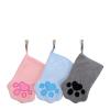 ABarty Pet Towel Glove Style Quick Drying and Absorbent Cleaning Towel for Dog Cat Shower Towel (Pink) view 3