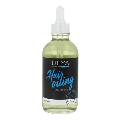 DEYA Hair Oiling, Blend of Argan, Sweet Almond, Castor, Coconut, Rosemary & Peppermint Oils, Eliminates Build-Up, 4.0 fl oz (118ml)