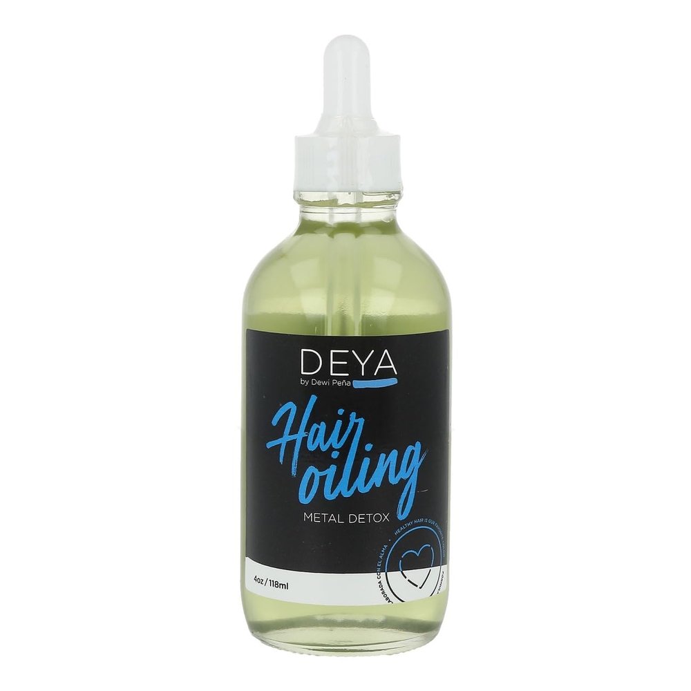 DEYA Hair Oiling, Blend of Argan, Sweet Almond, Castor, Coconut, Rosemary & Peppermint Oils, Eliminates Build-Up, 4.0 fl oz (118ml)