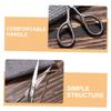 MERRYHAPY 2pcs Eyebrow Scissors Stainless Steel Grooming Scissors for Precision Trimming of Eyebrows Nose Hair and Facial Hair Includes Sharp Pointed and Rounded Tips view 2