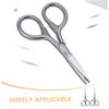 MERRYHAPY 2pcs Eyebrow Scissors Stainless Steel Grooming Scissors for Precision Trimming of Eyebrows Nose Hair and Facial Hair Includes Sharp Pointed and Rounded Tips view 4