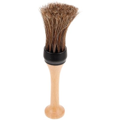 AUTSUPPL Barber Neck Duster Brush with Handle Portable Cleaning Tool for Hair Salons and Home Use Soft Bristles for Gentle Hair Removal and Comfort