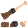 AUTSUPPL Barber Neck Duster Brush with Handle Portable Cleaning Tool for Hair Salons and Home Use Soft Bristles for Gentle Hair Removal and Comfort view 4