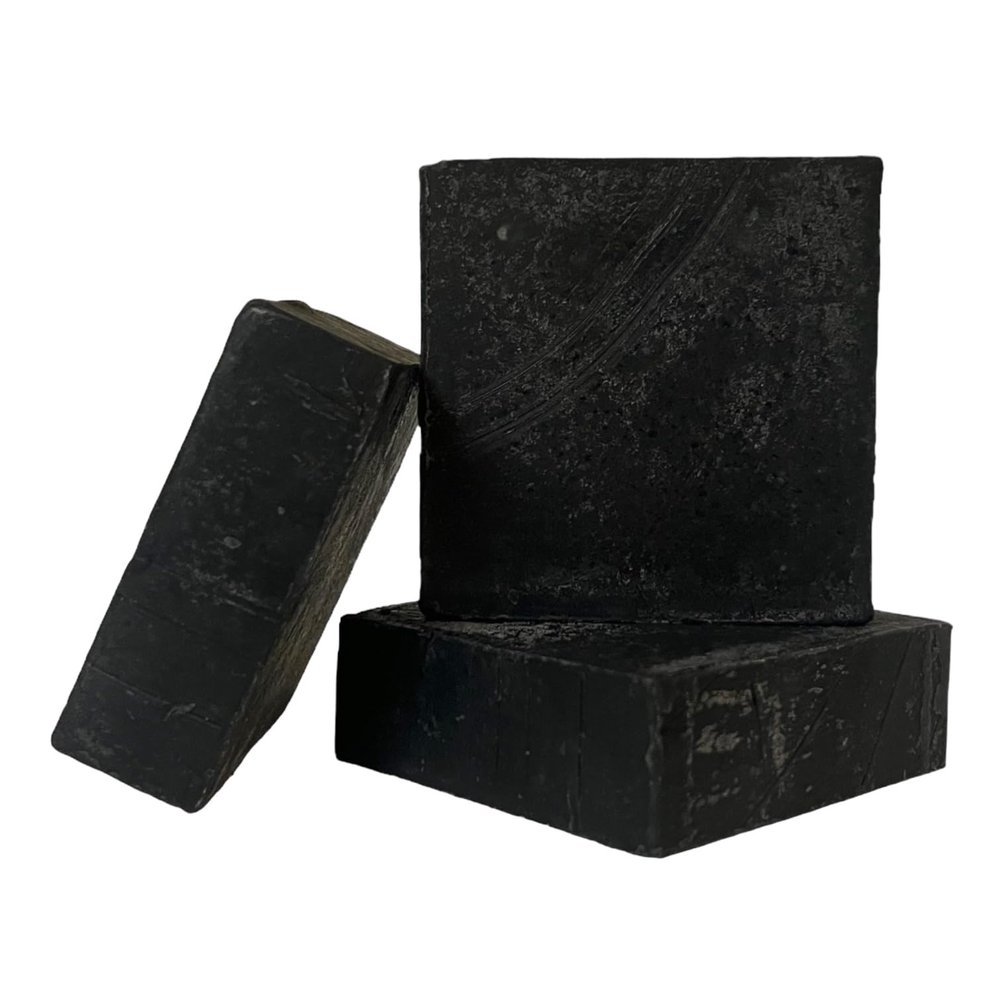 3 PACK MAGNANIMOUS ALL-NATURAL SOAP BARS "ACHILLES" SCENT (ACTIVATED CHARCOAL/OAKMOSS) - THE BEST ALL-NATURAL SOAP BARS ON THE PLANET, ZEUS APPROVED!