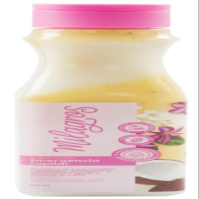 Milagros Emergencia Capilar Tratamiento Original Colombian Hair Care Products for Natural Growth, Strengthening, and Repair, 100% Natural, Pink