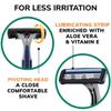 BIC Sensitive 3 Razors, 3 Blades, Lubricating Strip, Pivoting Head, 6 Count for Men with Sensitive Skin view 2