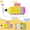 Back to School Hair Claw Clips Pencil Hair Claw Clip Cute Hair Clips for Women Teacher Funny Claw Clips Hair Barrettes Claw Clips for Thick Thin Hair Strong Hold Hair Clip Hair Accessories 1Pcs view 2