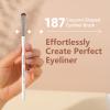 Albeaut Eyeliner Brush, Crescent-Shaped Eyeliner and Brow Brush - Effortlessly Create Perfect Eyeliner (187 curved eyeliner) view 2