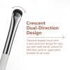 Albeaut Eyeliner Brush, Crescent-Shaped Eyeliner and Brow Brush - Effortlessly Create Perfect Eyeliner (187 curved eyeliner) view 4