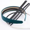 10 PACK Anti-Slip Silicone Grip Headbands, Self-Adhesive Hairbands with Teeth Strips, Craft Hair Accessories (0.18 * 6.89 in) view 3