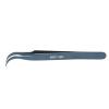 ANKROYU BST 15C Elbow Tweezers, Stainless Steel Splinter Tweezers, High Hardness Antimagnetic Acid Proof Pointy Tweezers for Precise Experimental Work view 3