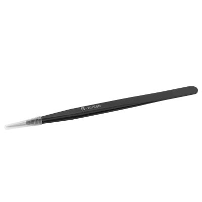 ANKROYU B 201ESD Pointed Tweezers, Stainless Steel Ingrown Hair Tweezers, High Accuracy Anti Static Tweezers for Photovoltaic, Microelectronics