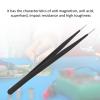 ANKROYU B 201ESD Pointed Tweezers, Stainless Steel Ingrown Hair Tweezers, High Accuracy Anti Static Tweezers for Photovoltaic, Microelectronics view 2