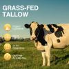 MROUVIK Beef Tallow, Beef Tallow for Skin, Beef Tallow Moisturizer, Beef Tallow Balm for Face Moisturizer Grass Fed for All Purpose Balm, Natural Beef Tallow Lotion for Skin Care (2.5oz) view 3