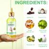 60ml Body Juice Oil Vanilla Cream+Jamaican Black Glass Bottles with Dropper view 2