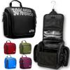 Travel Toiletry Bag for Men and Women - (10.6x10.6x3.2) Large Hanging Toiletry Organizer - Waterproof Hygiene Bag with Metal XXL Swivel Hook, with Sturdy Zippers and 15 Compartments for Toiletries view 1