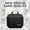 Travel Toiletry Bag for Men and Women - (10.6x10.6x3.2) Large Hanging Toiletry Organizer - Waterproof Hygiene Bag with Metal XXL Swivel Hook, with Sturdy Zippers and 15 Compartments for Toiletries view 4