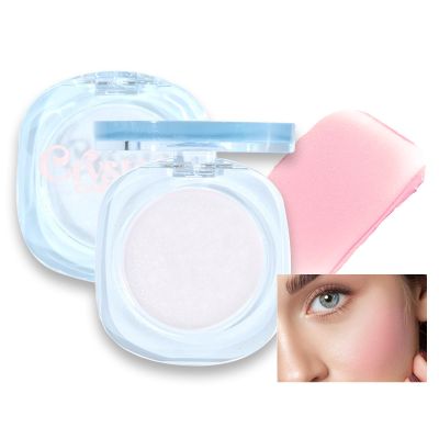 Aaiffey White Cream Blush,Color Changing Blush for Cheeks and Lips Tint Magic Black PH Temperature Changing Face Tint Stain Blush Blendable Dewy & Natural Finish for All Skin Tones (01#White)