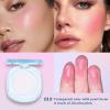 Aaiffey White Cream Blush,Color Changing Blush for Cheeks and Lips Tint Magic Black PH Temperature Changing Face Tint Stain Blush Blendable Dewy & Natural Finish for All Skin Tones (01#White) view 2