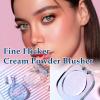 Aaiffey White Cream Blush,Color Changing Blush for Cheeks and Lips Tint Magic Black PH Temperature Changing Face Tint Stain Blush Blendable Dewy & Natural Finish for All Skin Tones (01#White) view 4