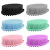 6 Pack Silicone Body Scrubber, Soft Silicone Loofah Exfoliating Body Scrubber Fit for All Kinds of Skin, Clean and Sanitary view 1