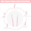 1000 Count Cotton Swabs Individually Wrapped, Travel Cotton Swabs, Cotton Stick, Spiral Pointed Cotton Swab, Round Tip Cotton Swab, Individually Wrapped Double Tipped Cotton Swabs for Ear,Makeup(pink) view 2