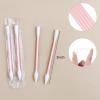 300 Count Cotton Swabs Individually Wrapped, Travel Cotton Swabs, Cotton Stick, Spiral Pointed Cotton Swab, Round Tip Cotton Swab, Individually Wrapped Double Tipped Cotton Swabs for Ear,Makeup view 2