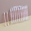 300 Count Cotton Swabs Individually Wrapped, Travel Cotton Swabs, Cotton Stick, Spiral Pointed Cotton Swab, Round Tip Cotton Swab, Individually Wrapped Double Tipped Cotton Swabs for Ear,Makeup view 4