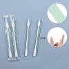 300 Count Individually Wrapped Cotton Swabs, Travel Cotton Swabs, Cotton Stick, Spiral Pointed Cotton Swab, Individually Wrapped Cotton Swabs for Ear,Makeup(Green, Spiral Pointed End) view 2
