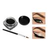 XJKLBYQ Gel Eyeliner Pot,Lasting Gel Eyeliner | Gel Eyeliner With Brush Beauty Cosmetic Last For All Day Long(Black,0.18oz./5g) view 2