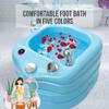 Acrylic Foot Spa Bathtub, Pedicure Bowl, Foot Bath spa, Foot Soaking tub, Portable Pedicure Spa Bathtub, Pedicure Chair Shampoo Sink, Bath Basin for Foot Soaking for Home Spa Treatment(Orange) view 3