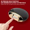 Automatic Electric Nail Clipper with 2 Gears Switch Safe Prevent Splatter Function for Children Seniors Adults Black (Black) view 4