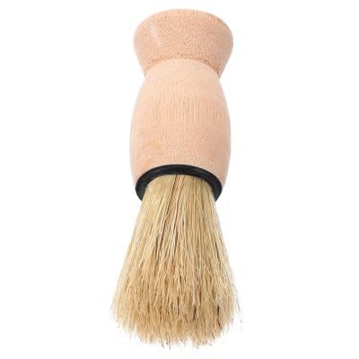 HONMEET Men's Beard Brush Soft Bristle Barber Neck Duster for Grooming Hair Cleanup Essential Shaving Accessory for Polished Look Salons Home Use